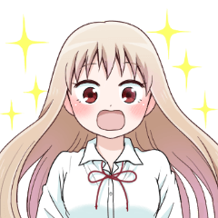 女子無駄スタンプ（漫画ver）