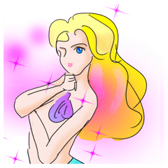 美人で綺麗なセクシーセレブお嬢様人魚姫２