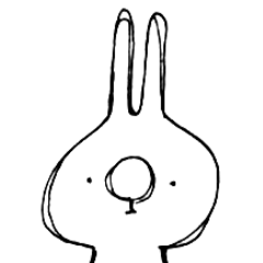 無表情うさぎの宇佐丸さん