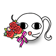 おちゃめなおばけの日常スタンプ