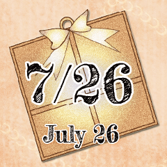 7月26日記念日BIGスタンプ