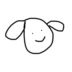 どうぶつとひとのスタンプ