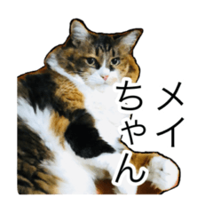 めいちゃんとルイくんのスタンプ