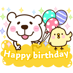 くますけ♡カラフルお返事