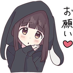 くるみちゃん。17（黒うさぎ）