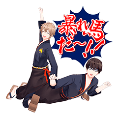 ひま食堂_クセの強いスタンプ