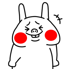 全力うさぎLINEスタンプの日編