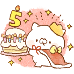 こどもにゃんこ⭐️５周年