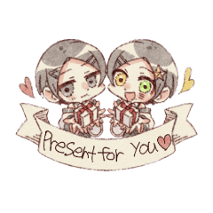 音涅ルナ＆瑠奈のLINEスタンプ