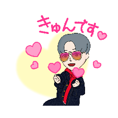 バスケ少年スタンプ