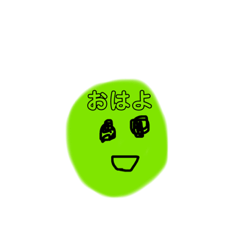 カラフルな丸いの。