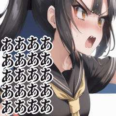 オタクっ娘(セーラー服VER)