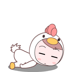 Brown Hair Boy Chicken 2 : Effect