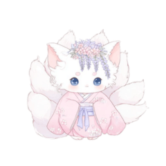 Komori the Fox Spirit - Spring