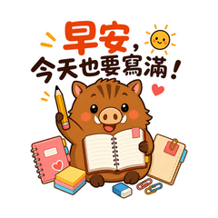 Stationery Boar Daily Notes
