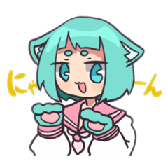 平田のネコちゃんスタンプ