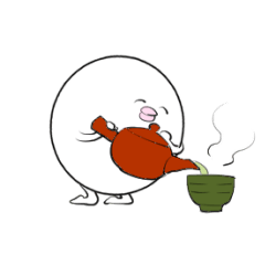 動く「はぐちさん」スタンプ