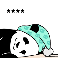 やる気のないパンダ カスタムスタンプ
