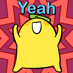 バナナマン - 外国人も使えるステッカー