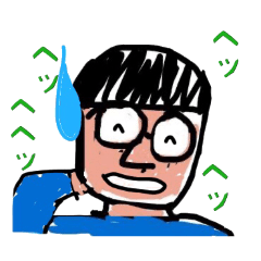 ゲーム実況者・鈴木けんぞうのスタンプ