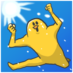 トリの休日（すごく元気）