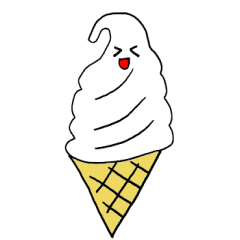 ものくろ 色つけました。