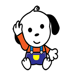 Cute doggy is coming!