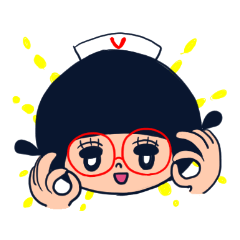 実録！ナースメトコちゃんのスタンプ！