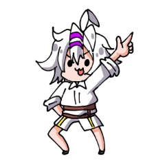 新人ヒーローのスタンプ