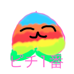 つっきー桃ちゃんスタンプ