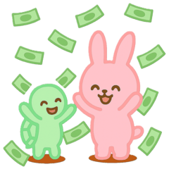 ウサギとカメの日常2