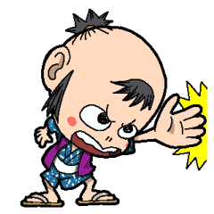 だいちゃんにつっこまれる（セリフなし）