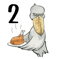 怪鳥ハシビロさん2