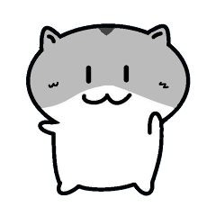 ハムスターさんで挨拶