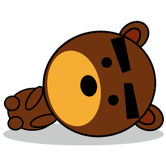 黒眉毛の熊さん３