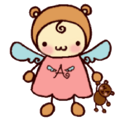 ゆるかわ天使のアンジュちゃん