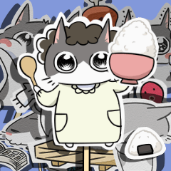 にゃんこまちゃん～紙人形風～2