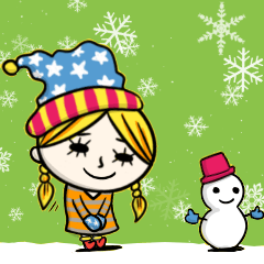 かわいい♡大人なスタンプ♡冬