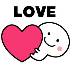 楽しく動く♪白いやつ【LOVE】