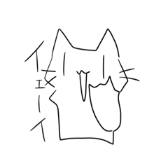 左腕だけ力強かったりしてる猫