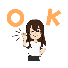 ロングヘアな女の子