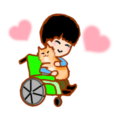 車イスと、さをり織と、マオな日常