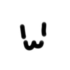 雑だけど何か可愛いスタンプ！