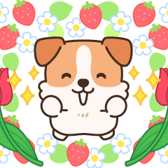 飛び出す！陽気なジャックわんこ4(やや春)