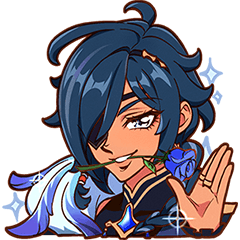 原神 スタンプ パイモンの絵シリーズVol.25