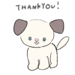 わんこりーぬと仲間たちの動くスタンプ