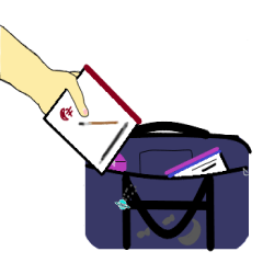 もつきの気まぐれスタンプ～学校～