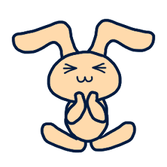 ひなたの麦うさぎ