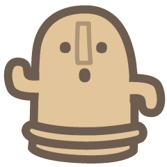 動く！ゆるいハニワ