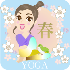 ヨガ美人　春　2